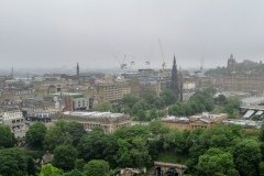 Вид на Эдинбург из Эдинбургского замка